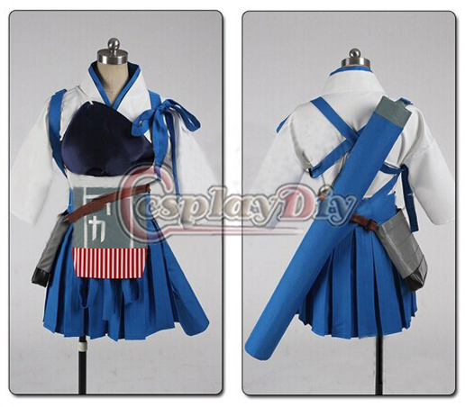 ☆2014 日本人気アニメ 艦隊これくしょん -艦これ- 加賀 コスプレ衣装☆-アニメコスチューム問屋・仕入れ・卸・卸売り