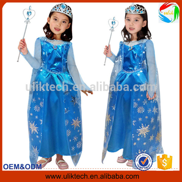 新しいデザイン王女ハロウィンコスプレ衣装子供のための中国卸売女の子がかわいいハロウィン衣装( ulik)-その他コスチューム問屋・仕入れ・卸・卸売り