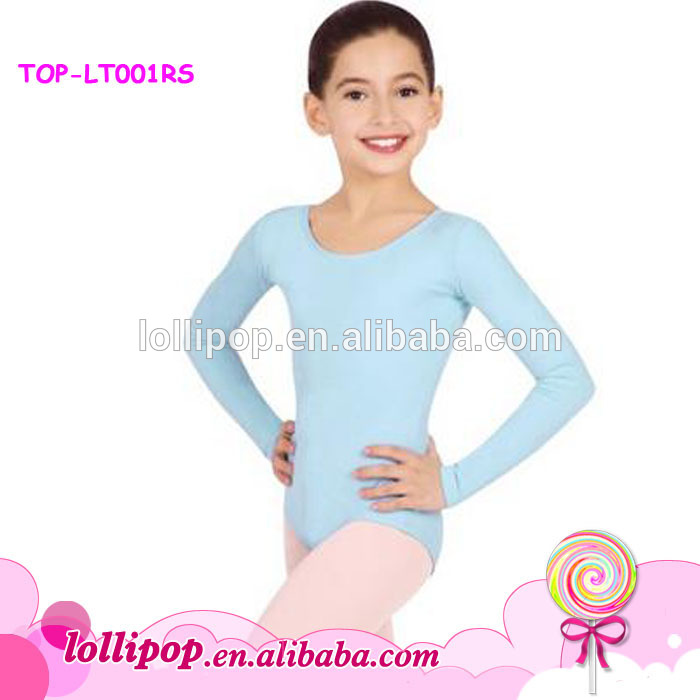 熱い販売! 長い袖の子供のスパンデックスファッションgilrs体操のレオタードバレエダンス体操のレオタード-作業着問屋・仕入れ・卸・卸売り