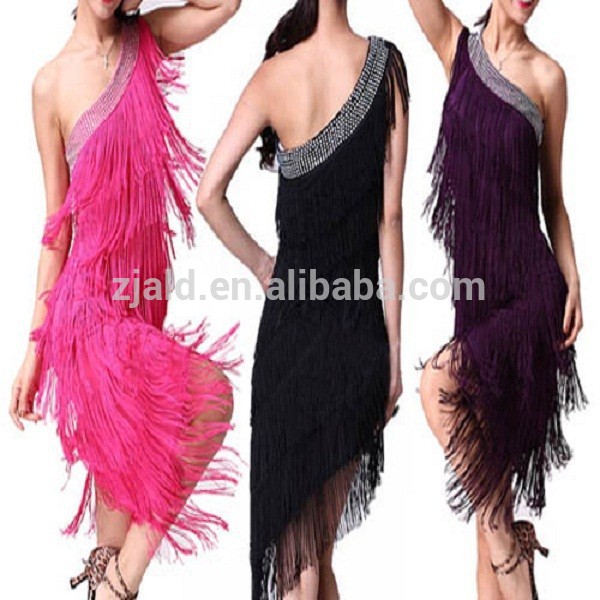 女性のセクシーなプラスサイズの社交ダンスのドレス-作業着問屋・仕入れ・卸・卸売り