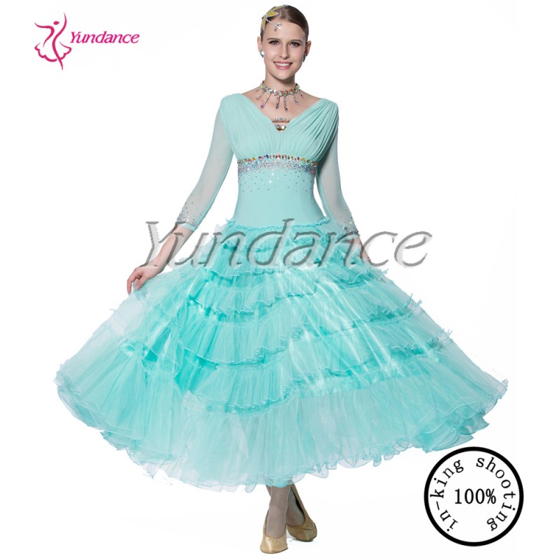 美しい100％b-13472高級社交ダンス用ドレス中国、 社交ドレス中国-作業着問屋・仕入れ・卸・卸売り