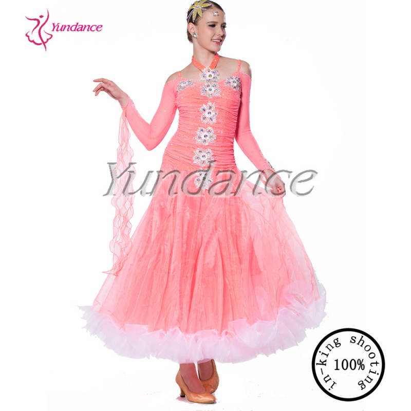 新しい2015b-1427社交ダンスのドレス女性-作業着問屋・仕入れ・卸・卸売り