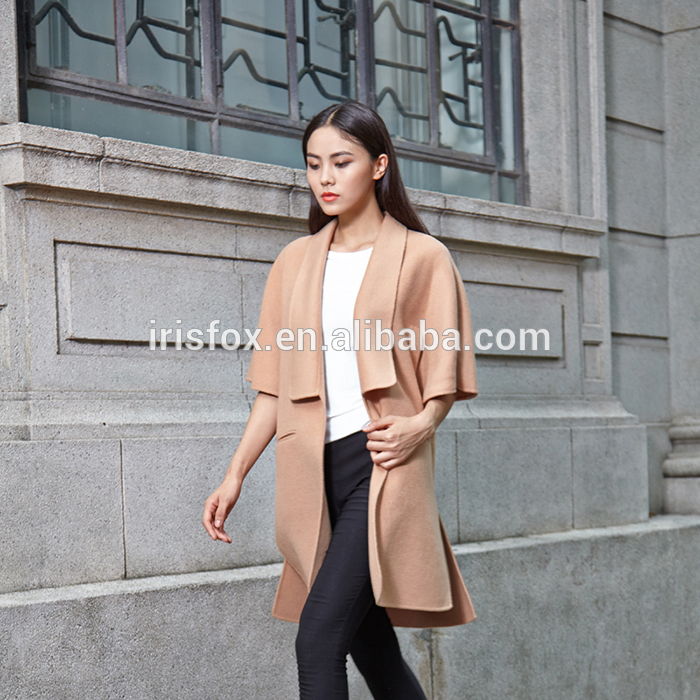 2015売却ファッション女性の秋冬の長いウールトレンチコート暖かいジャケット、 女性のカシミアコート-コート問屋・仕入れ・卸・卸売り