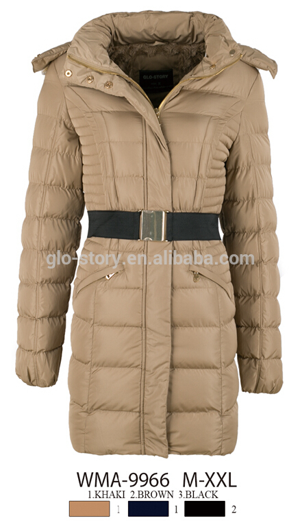 Glo- stroy2015- 2016スリムカスタムアパレルの女性の冬のジャケット-コート問屋・仕入れ・卸・卸売り