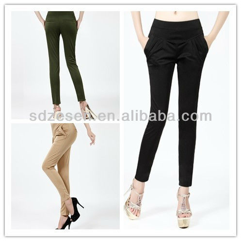 女性スキニージーンズカジュアルパンツ2013着色された新しいスタイルのファッションの女性のジーンズ-ズボン問屋・仕入れ・卸・卸売り