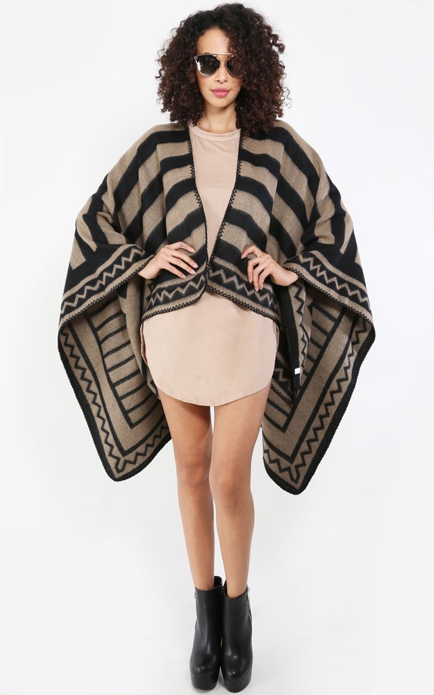 秋20152016春の最新の女性の衣類セーターコートを幾何学的なネイティブのマント-コート問屋・仕入れ・卸・卸売り