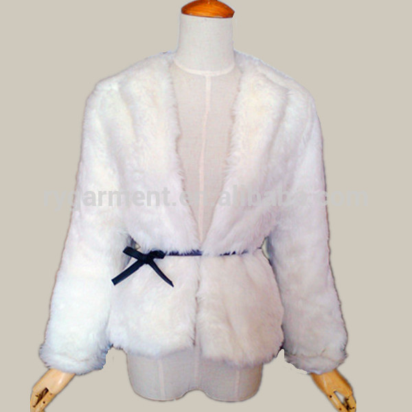 大人毛皮のパーカー白パーカジャケット軽量冬のジャケット-ジャケット問屋・仕入れ・卸・卸売り