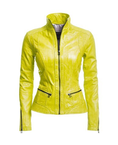 高品質の柔らかい女性レザーファッションジャケット夏用シアルコットパキスタン-ジャケット問屋・仕入れ・卸・卸売り