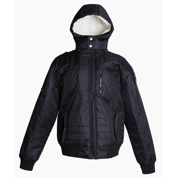 安い黒ポリエステル100％男性パディングジャケット-ジャケット問屋・仕入れ・卸・卸売り