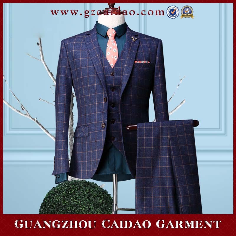 カスタム良い品質、 独自のデザイナー3ピースのスーツから中国-スーツ、タキシード問屋・仕入れ・卸・卸売り