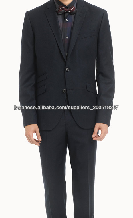 男性のための新しいデザイン黒のスーツ-スーツ、タキシード問屋・仕入れ・卸・卸売り