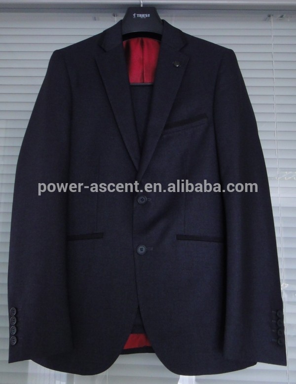 カスタム2ボタンスリムフィットの男性スーツoem( jacket+pant)-スーツ、タキシード問屋・仕入れ・卸・卸売り