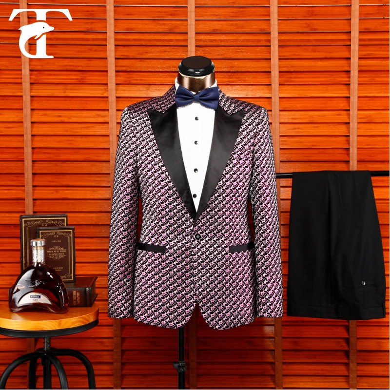 新しいデザインタキシード男性のスーツの卸売業者-スーツ、タキシード問屋・仕入れ・卸・卸売り