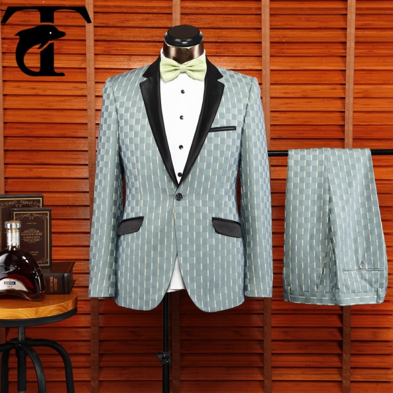 カスタム2015作られた新しいスタイリッシュフォーマル男性用ビジネススーツ-スーツ、タキシード問屋・仕入れ・卸・卸売り