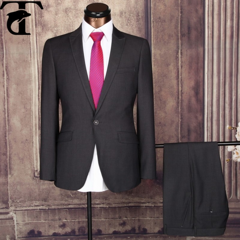 卸売価格2個coat+pantファッションメンズのビジネススーツ-スーツ、タキシード問屋・仕入れ・卸・卸売り