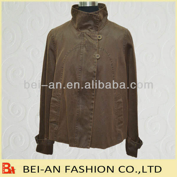 2013最新のファッション( 15573)中旬- 長さポリ- 綿コーティングされたコート-スーツ、タキシード問屋・仕入れ・卸・卸売り