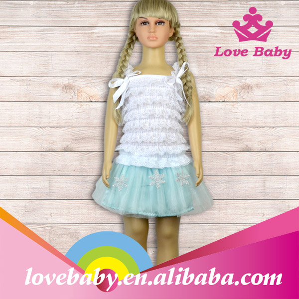 最も新しい卸売ファッションブティックsnowflakかわいい女の子の赤ちゃんの女の子のためのフワフワチュチュスカート-ベビースカート問屋・仕入れ・卸・卸売り