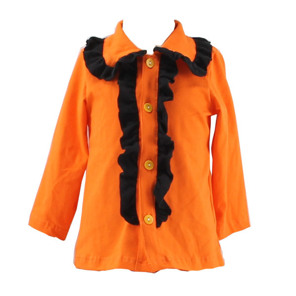 卸売熱い販売の2015! 長い袖の冬のコートの子供ブティックの服フリル女の子ハロウィーンの衣装綿赤ん坊の衣服-ベビージャケット、コート問屋・仕入れ・卸・卸売り