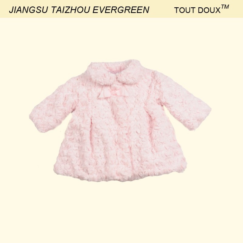 赤ん坊のコートのための子供0〜24メートルpv付きフリース-プラスサイズドレス、スカート問屋・仕入れ・卸・卸売り