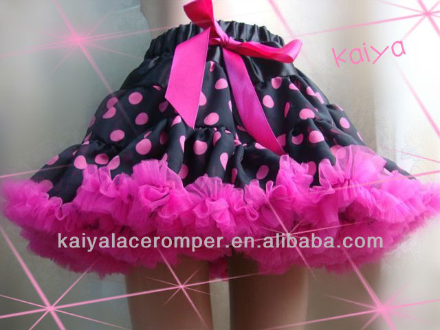 ミニスカート2013ホットなデザインを持つ女の子の弓を持つ点線パターンふんわりスカート赤ちゃんの女の子のための-ベビースカート問屋・仕入れ・卸・卸売り