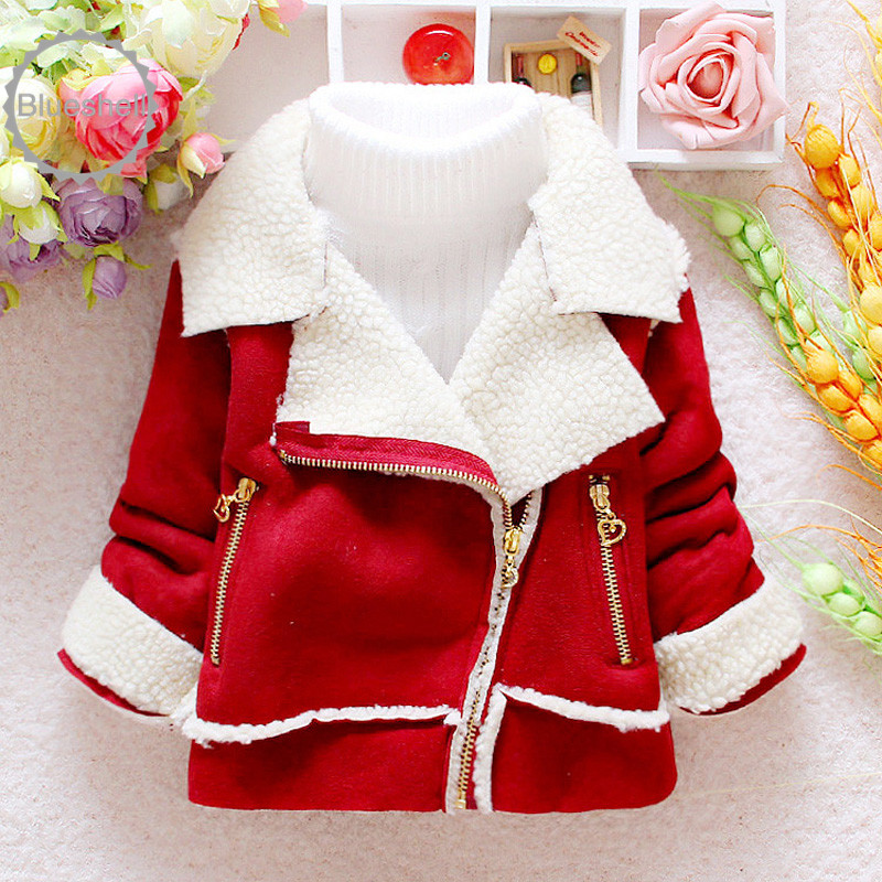 冬新設計された綿のコート2015赤暖かいクリスマスラペル襟コート2ジッパーブラウスキャンディカラーの卸売-プラスサイズシャツ、ブラウス問屋・仕入れ・卸・卸売り