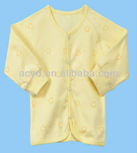 新しい2013綿の長い袖の赤ん坊のtシャツ-ベビーシャツ、トップス問屋・仕入れ・卸・卸売り