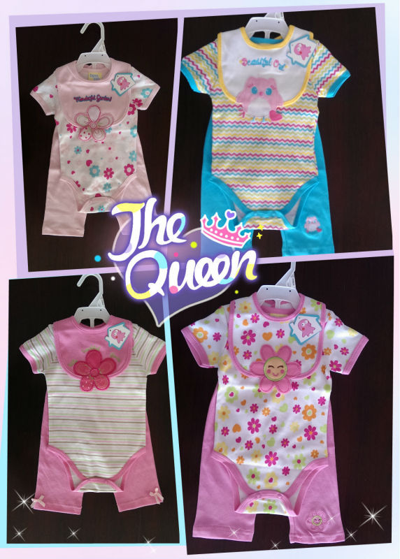 の女の子の赤ちゃんの服2015セット-- bibclothespants-ベビー服セット問屋・仕入れ・卸・卸売り