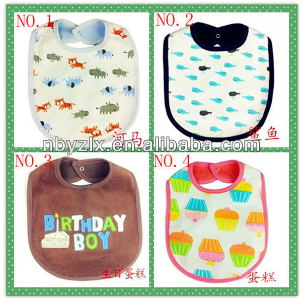 プロモーション100％コットンベビーよだれかけ/赤ちゃんpinny/ビブ防水-ベビービブ、スタイ問屋・仕入れ・卸・卸売り