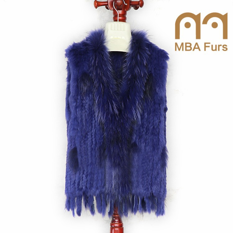 mba毛皮本物の女性の毛皮のベスト、 ウサギの毛皮gilet、 安い毛皮gilet-ベスト問屋・仕入れ・卸・卸売り