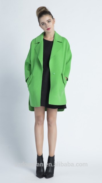 新しいが、 2011年ladycoatウールバットウィングスリーブスーツの首のファッションエレガントな女性の冬のコート-コート問屋・仕入れ・卸・卸売り