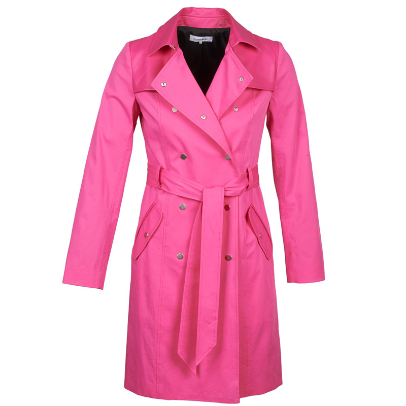 卸し売り女性のファッション明確なファンシーロングパーカ風のコート-コート問屋・仕入れ・卸・卸売り