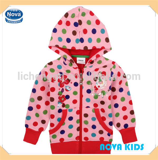 (f3321) ピンク2-8y子供服安い冬の赤ん坊のコートの工場-キッズ服　コート問屋・仕入れ・卸・卸売り