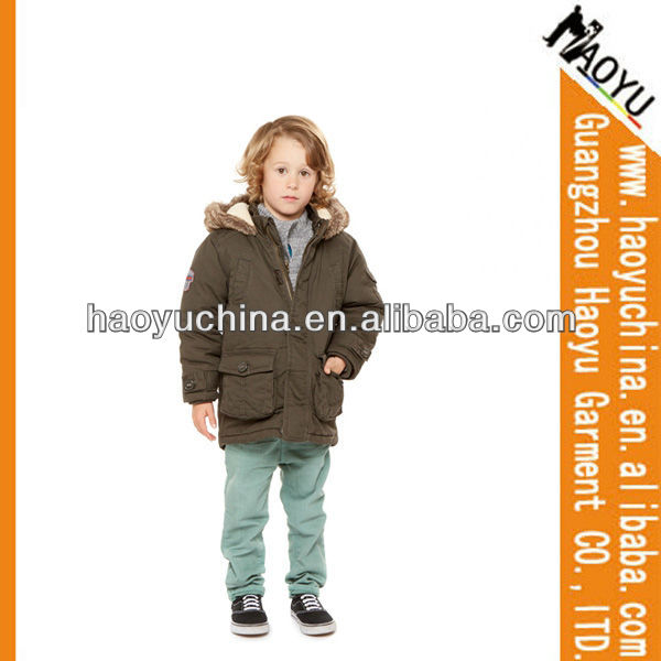 子供服中国子供デザイナー冬のコートのために毛皮のコート子供の冬のコート( hyk202)-プラスサイズコート問屋・仕入れ・卸・卸売り