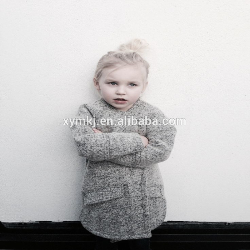 新たに到着したヨーロピアンスタイルの赤ちゃんの女の子のコートウール素材の柔らかな厚い冬用ファッション生き抜く-プラスサイズコート問屋・仕入れ・卸・卸売り