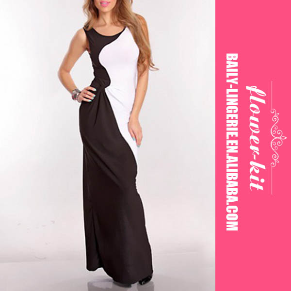 黒と白がとても美しい,ドレスに,クラシックなデザインを栽培.-セクシーランジェリー問屋・仕入れ・卸・卸売り