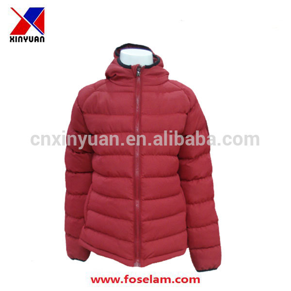 子供の冬のコートの男の子キルティングフグジャケット赤-ジュニア服（女）ジャケット、コート問屋・仕入れ・卸・卸売り