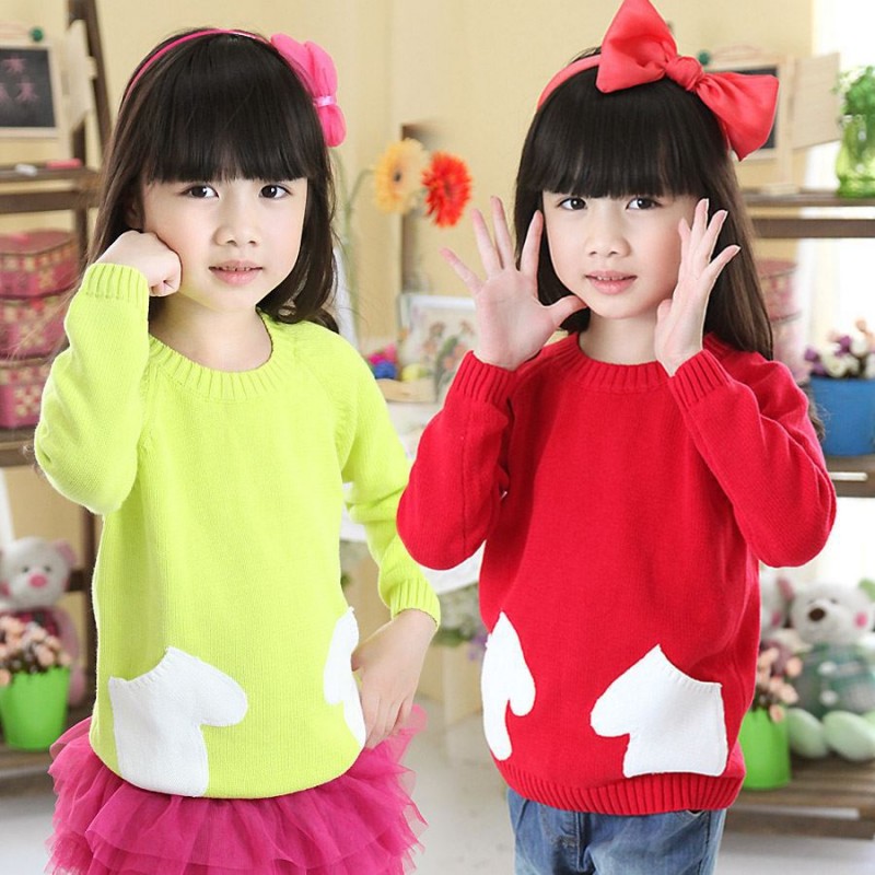 卸売ファッションmy-0030子供秋の子の服の子供服女子韓国語新しいt- シャツ-キッズ服　セーター問屋・仕入れ・卸・卸売り
