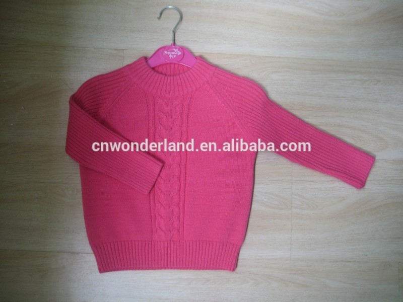 丸い襟パターンの手はセーターを作った有名なブランドの財布の子供のセーター-キッズ服　セーター問屋・仕入れ・卸・卸売り