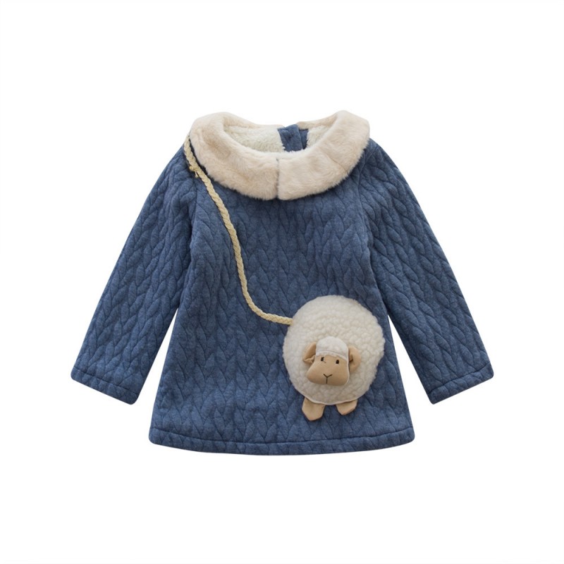 女子素敵なセータープルオーバー羊キッズ新2015冬厚い綿のセーターのデザイン-キッズ服　セーター問屋・仕入れ・卸・卸売り