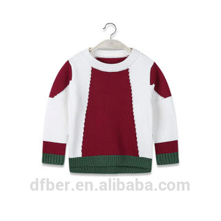新しい秋20153- 色レジャー卸売男の子のためのウールのセーターのデザイン-キッズ服　セーター問屋・仕入れ・卸・卸売り