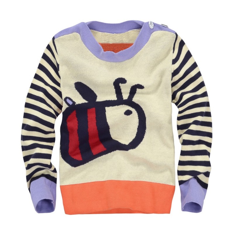 編みパターンの子供の漫画の赤ちゃんのための設計のセーターセーターの生地-キッズ服　セーター問屋・仕入れ・卸・卸売り