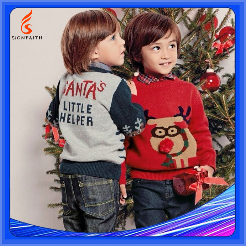 chrismasの子どもたちのニットセーター子供のセーターの衣類生産-プラスサイズセーター問屋・仕入れ・卸・卸売り