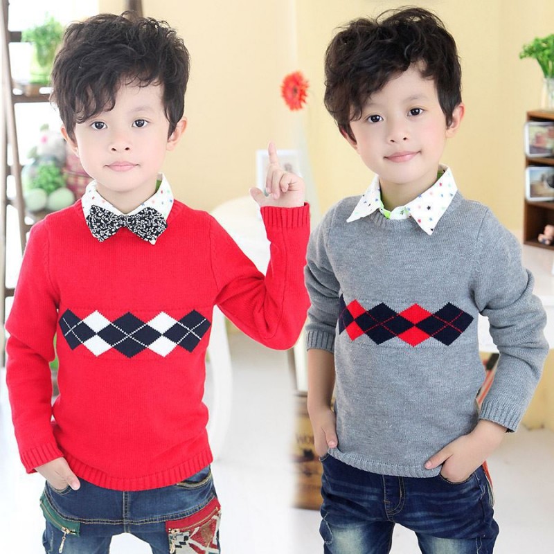 卸売ファッションは、 子供の冬my-0128chothes子子供服男の子醜い韓国語の新しい子供の綿のセーター-キッズ服　セーター問屋・仕入れ・卸・卸売り