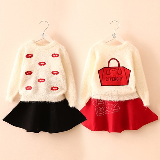 卸売子my-0382ファッションは、 子供の冬服の子供たちの服の女の子韓国の熱い子供たちの長いセーターコート-キッズ服　セーター問屋・仕入れ・卸・卸売り