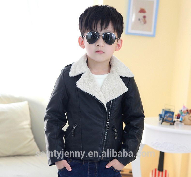 赤ちゃんの衣服の子供の革のジャケットの冬の衣類の冬ジャケットコートoem製品servise中国のサプライヤー-キッズ服　ジャケット問屋・仕入れ・卸・卸売り