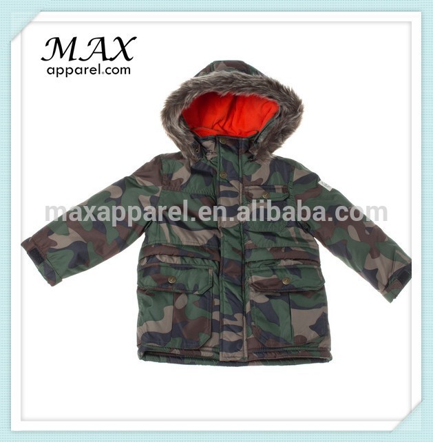 子供服の卸売迷彩柄パーカージャケットデザインのための-キッズ服　ジャケット問屋・仕入れ・卸・卸売り