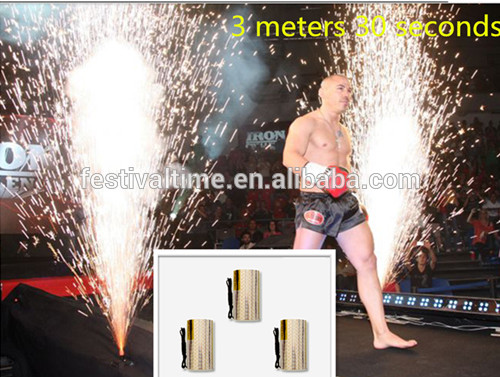 火工品3m/30s噴水ステンレス懐中電灯-花火、爆竹問屋・仕入れ・卸・卸売り