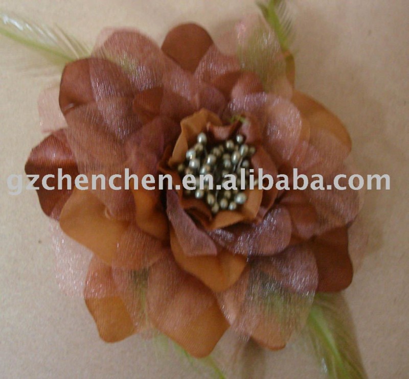 羽の花人工的なファブリック-装飾用花&花網問屋・仕入れ・卸・卸売り