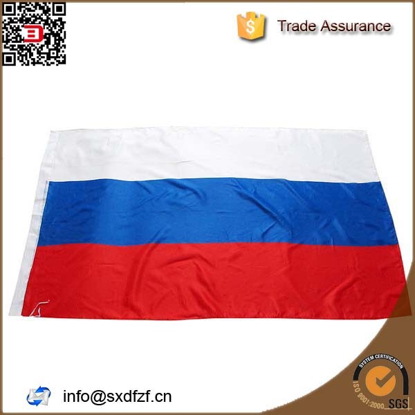 ポリエステル100％シルクスクリーンプリント3x5ftロシアの国の国旗-旗、バナー、およびアクセサリー問屋・仕入れ・卸・卸売り
