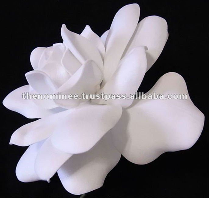 クチナシの花の装飾的な人工的な白い泡-装飾用花&花網問屋・仕入れ・卸・卸売り